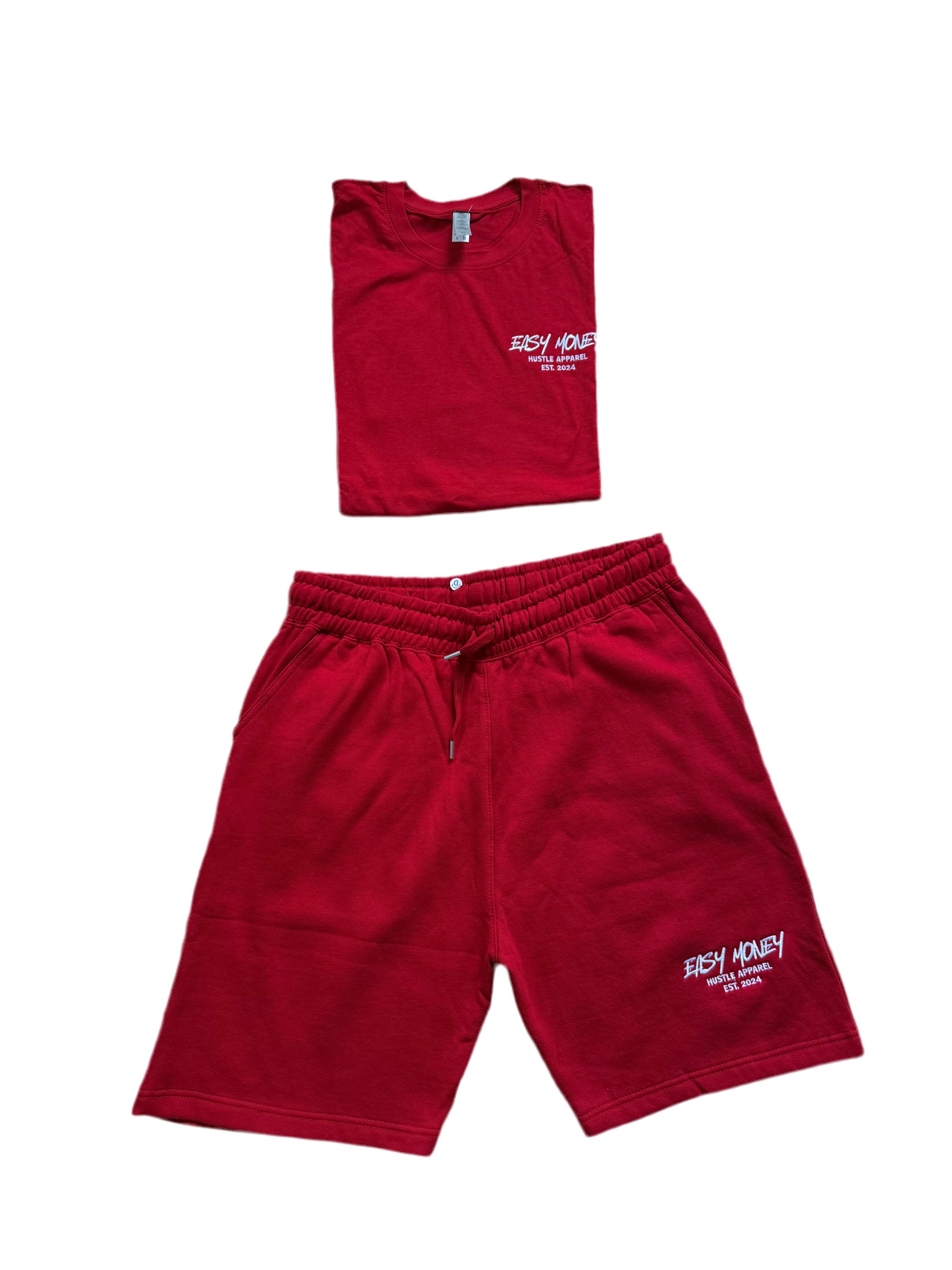 Easy Money Summer Set – Tee & Shorts Combo #Cotton