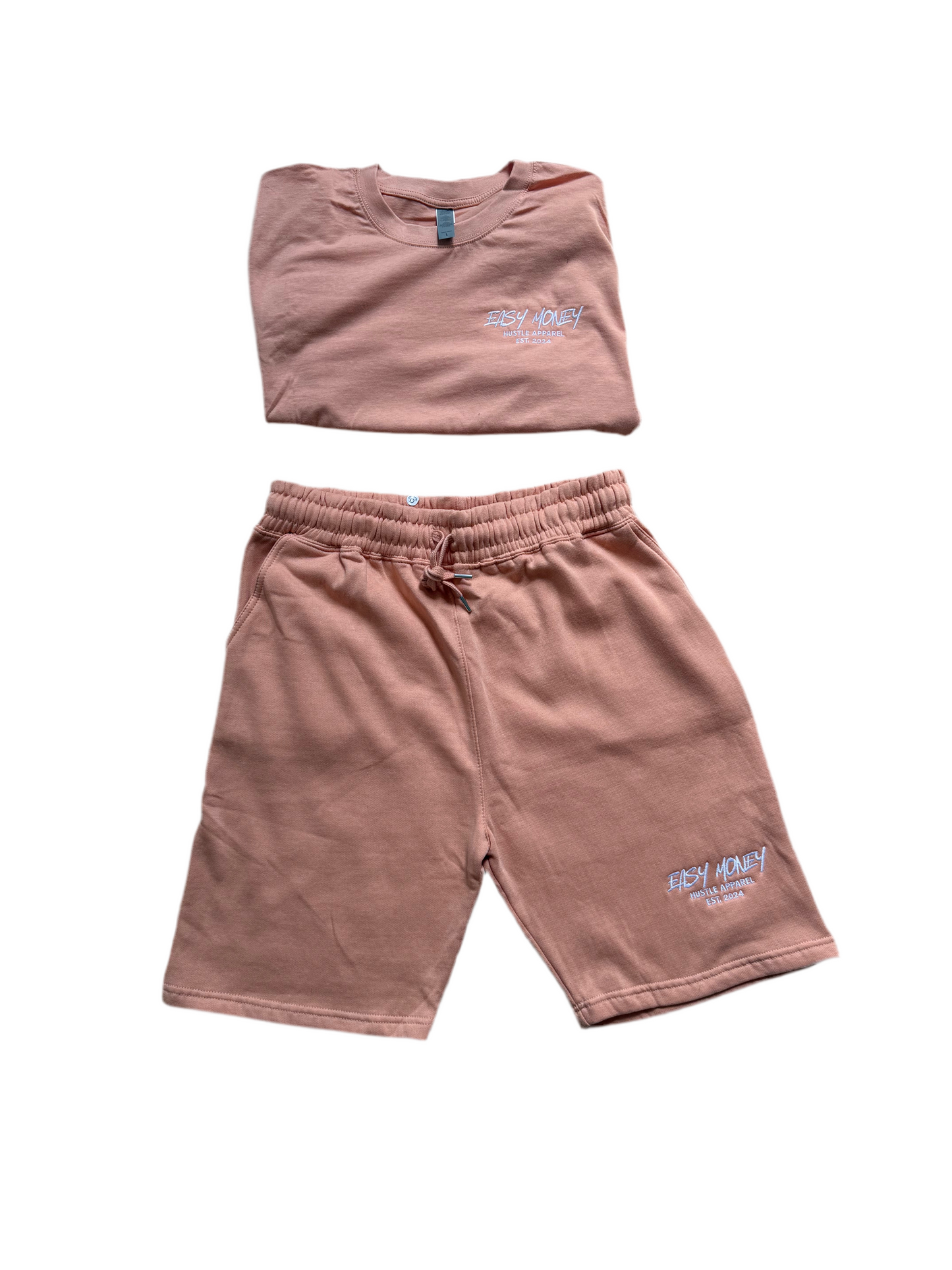 Easy Money Summer Set – Tee & Shorts Combo #Cotton