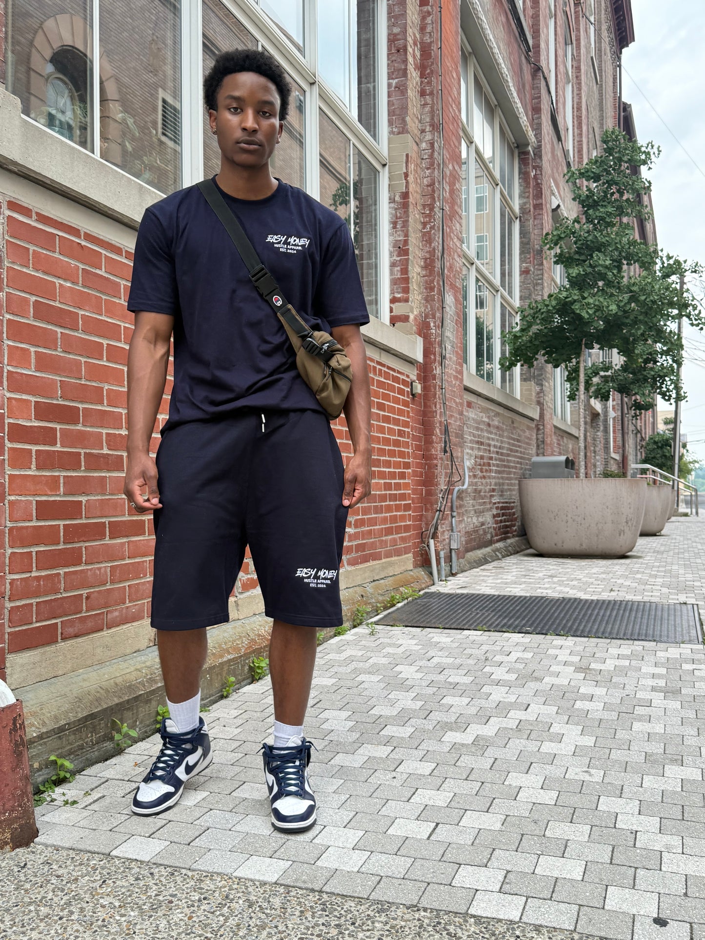Easy Money Summer Set – Tee & Shorts Combo #Cotton