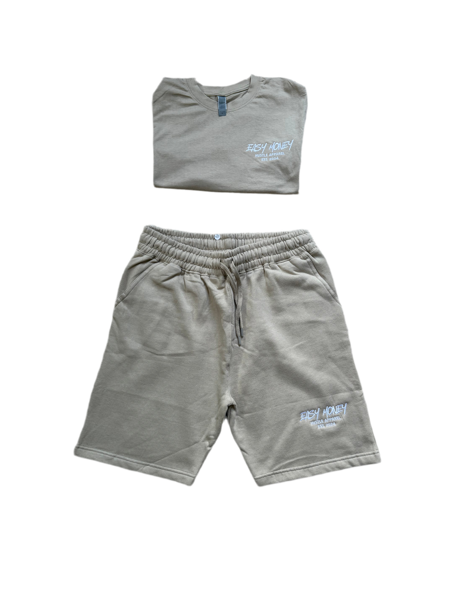 Easy Money Summer Set – Tee & Shorts Combo #Cotton