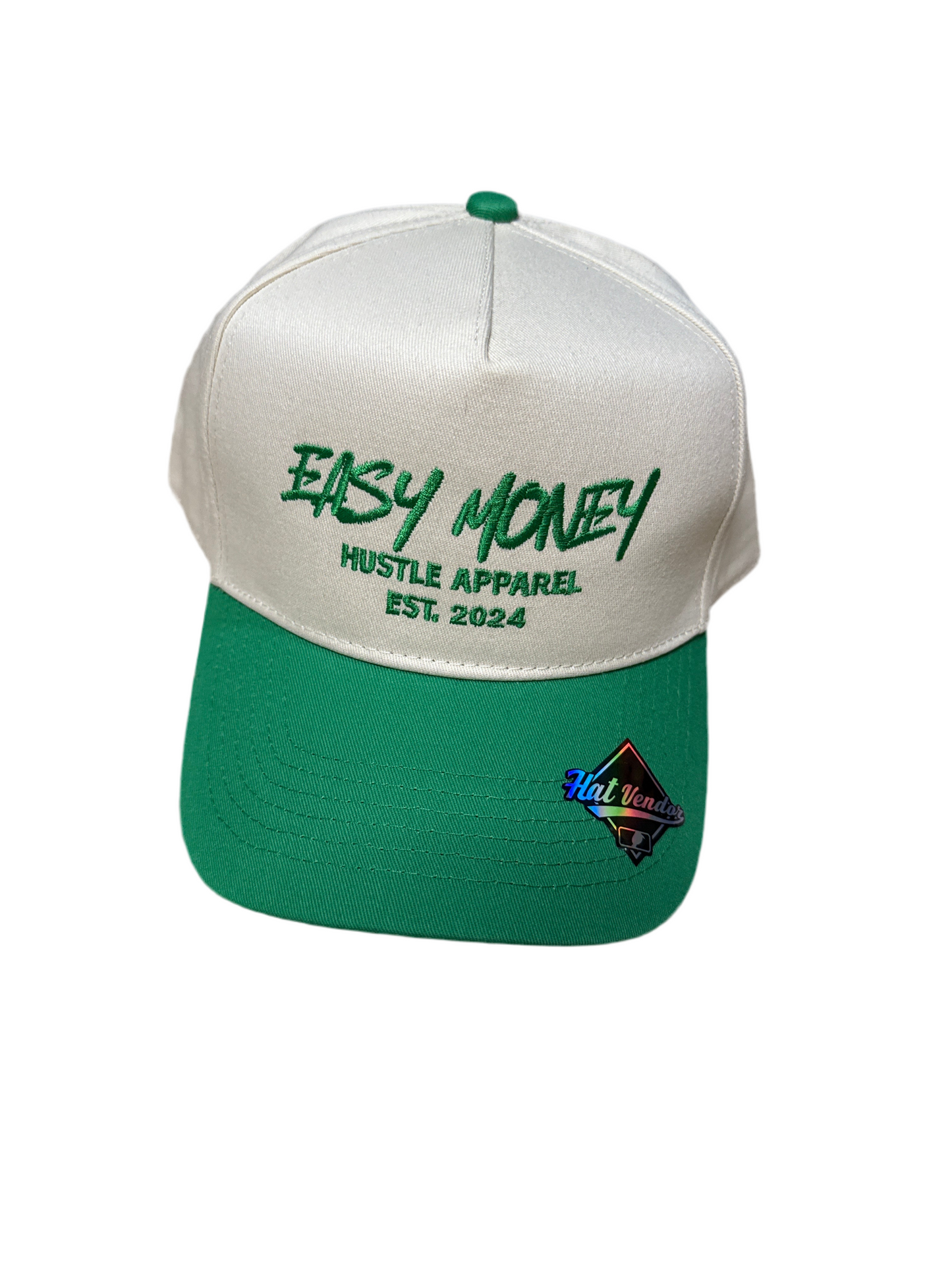 Emerald Hustle Snapback – EZ$ Classic Edition