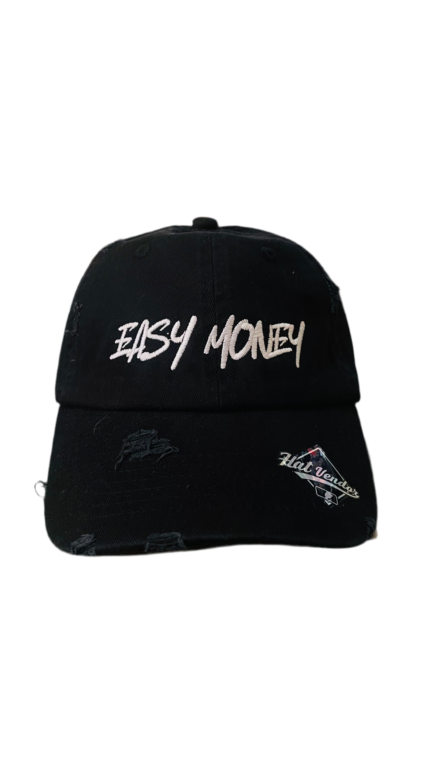 Easy Money Distressed Dad Hat – Limited Edition