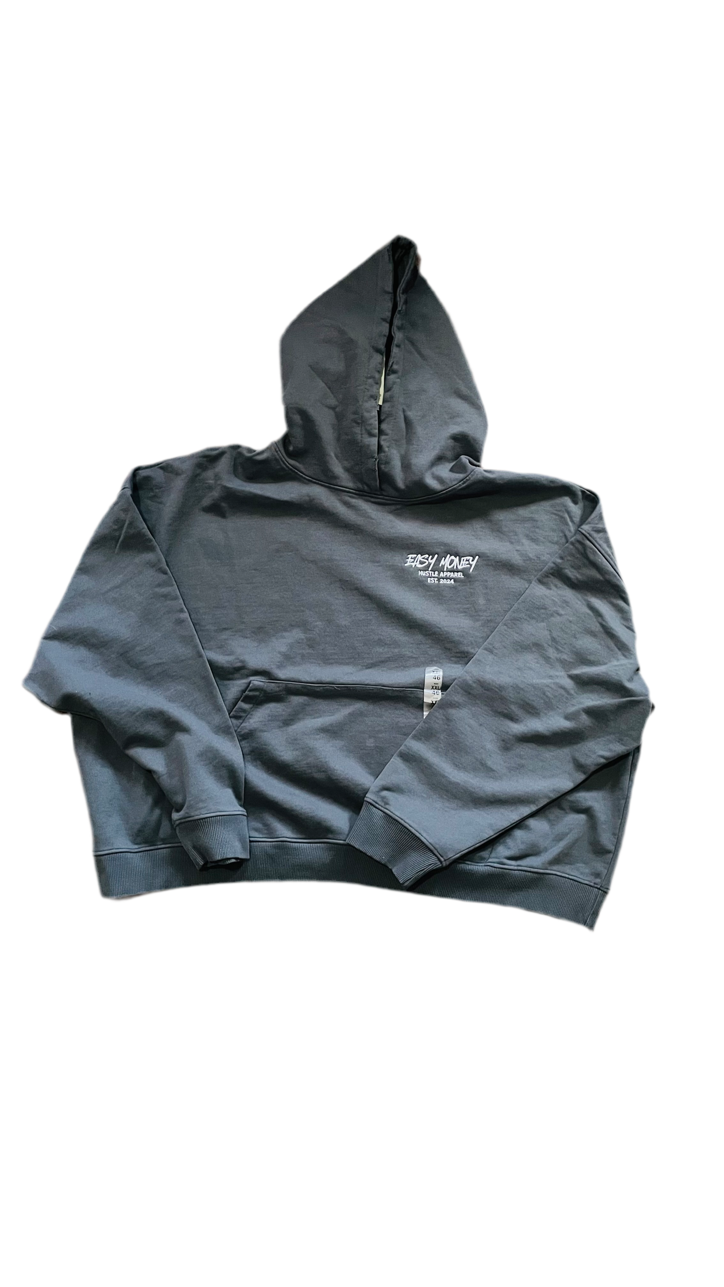 Easy Money Hustle Hoodie – Charcoal