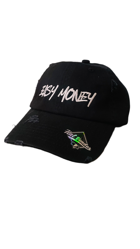 Easy Money Distressed Dad Hat – Limited Edition