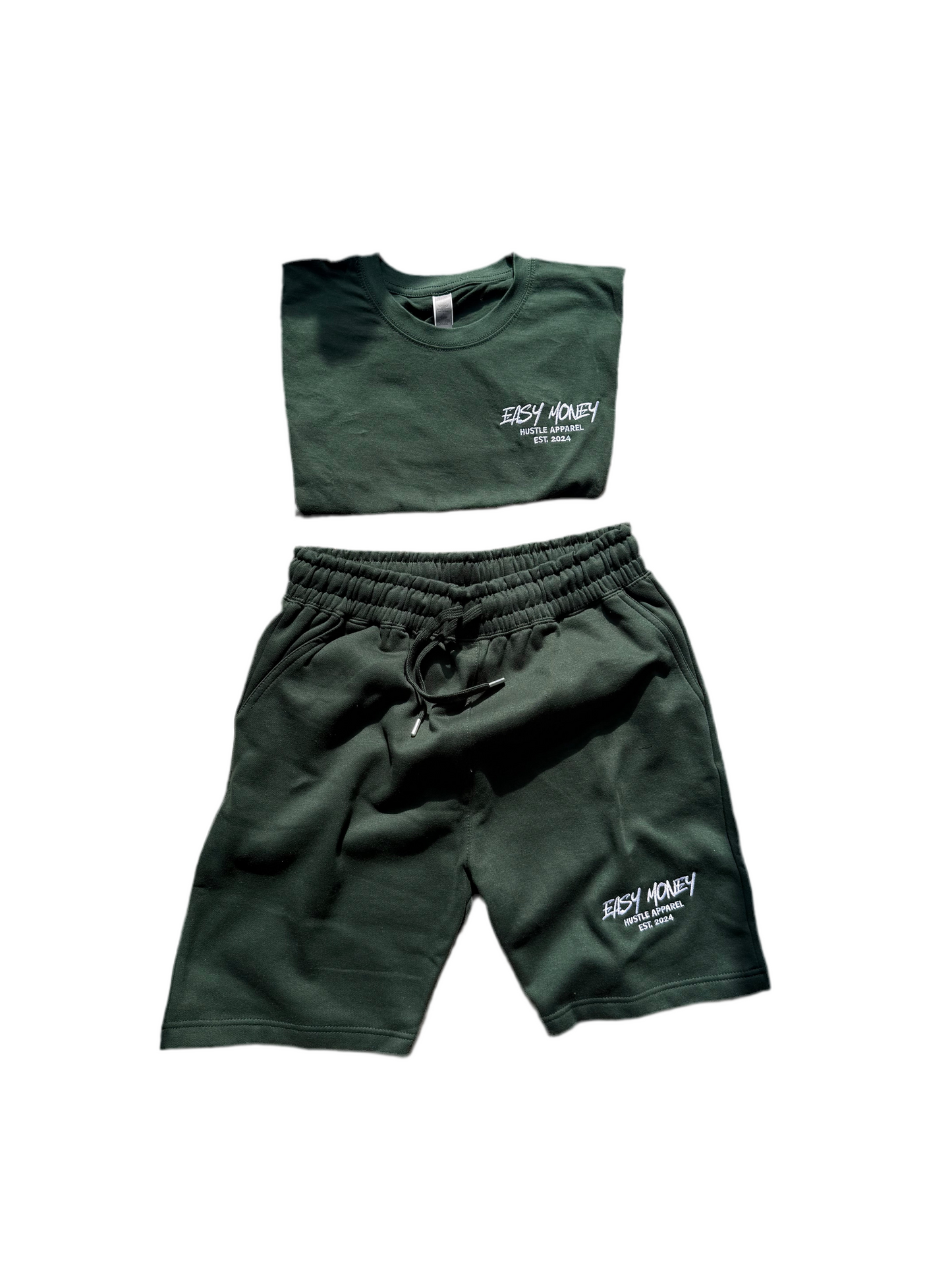 Easy Money Summer Set – Tee & Shorts Combo #Cotton