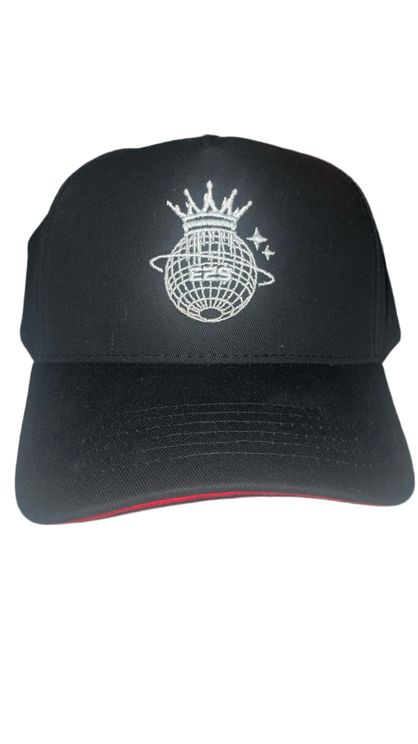 “Easy Money Black Hat with White Emblem & Red Brim – Limited Edition”